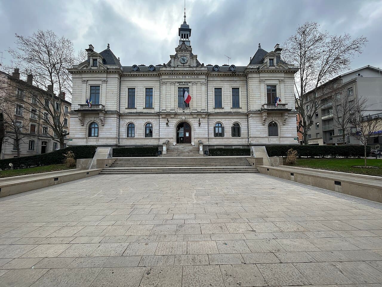 L'hôtel de ville d'Oullins